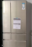 松下（Panasonic）原裝日本進(jìn)口冰箱NR-F607HX 588L風(fēng)冷無(wú)霜變頻納偌怡X除菌凈味-3微動(dòng)保鮮 全開(kāi)放式抽屜頂置壓縮機(jī) F607HX[588L]流沙金原裝日本進(jìn)口 曬單實(shí)拍圖