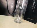 梵科（Fanke） 設計師款茶水分離杯雙層玻璃杯高顏值男女商務茶杯防燙水杯禮物 梵境玻璃杯-紳士黑350ml 曬單實拍圖