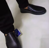斤慕皮鞋男士秋冬季真皮透氣軟底防滑休閑鞋中老年人爸爸鞋大碼男鞋 男士皮鞋【42碼】 曬單實(shí)拍圖