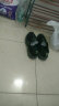西域骆驼网鞋男士运动鞋夏季网眼网布网面鞋套脚透气休闲旅游鞋子 黑色 42 实拍图