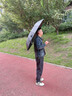 傘小滿(mǎn)德國高檔16骨全自動(dòng)雨具雨傘加固加厚抗風(fēng)暴男士超大號雙人晴雨傘 23寸300T-商務(wù)黑16骨 曬單實(shí)拍圖