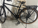 邦德富士達(dá)平把公路自行車途客100男女式700C鋁合金禧瑪諾變速成人通勤單車 【線碟】亞黑色 曬單實(shí)拍圖