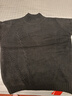 皮爾卡丹100純羊絨衫女新款半高領(lǐng)秋冬加厚毛衣女內(nèi)搭保暖打底寬松羊絨衫 黑色 M 曬單實(shí)拍圖