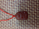 潤璽 紅玉髓吊墜 十二生肖守護神本命佛  生肖龍蛇 普賢菩薩 曬單實(shí)拍圖