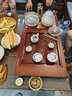 金灶（KAMJOVE） 整套茶具功夫茶盤(pán)玫瑰實(shí)木自動(dòng)上水茶臺泡茶機茶海家用茶具套裝 搭配G9爐、茶具、茶渣桶 1個(gè) 曬單實(shí)拍圖