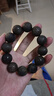 仙作美（假一賠萬(wàn)）十二生肖金絲楠木陰沉木烏木2.0cm佛珠文玩男女手串 曬單實(shí)拍圖
