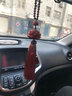 卡麗蒂小葉紫檀蓮花汽車(chē)掛飾車(chē)載掛件高檔裝飾用品男女車(chē)內吊墜新車(chē)禮物 小葉紫檀-好運蓮蓮-咖流蘇-玉髓平安扣-串珠款 曬單實(shí)拍圖