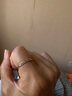 LnieerS925銀悅己戒指女可調節活口女ins潮輕奢個(gè)性高級冷淡風(fēng)素圈食指 《悅己》戒指【S925通體銀】 曬單實(shí)拍圖