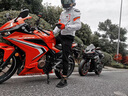 MOTO-BOY夏季騎行服摩托車(chē)防摔套裝男四季通用防護服 SJ-04 AIR V2 白色/上衣 L 曬單實(shí)拍圖