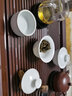 君之福 羊脂玉白瓷蓋碗茶杯 德化建白瓷茶具功夫三才泡茶碗手工陶瓷家用大小號(hào)敬茶碗百家姓定制 建白3.2寸蓋碗（純白）110ml 曬單實(shí)拍圖