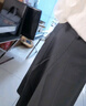 百圖betu女裝秋季新款半身裙韓系簡約高腰顯瘦半身裙女2309T81 深灰 S 曬單實(shí)拍圖