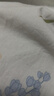 潔麗雅（Grace）純棉四件套A類(lèi)抗菌親膚小清新雙人套件組合 愛(ài)蓮娜 被套2*2.3M 曬單實(shí)拍圖