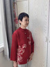 千秋詩(shī)中老年人女裝兩件套新款加絨羊毛開(kāi)衫套裝大碼媽媽裝毛線衣打底衫 JX2460紫色 3XL 建議130-150斤 曬單實(shí)拍圖