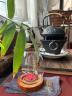 探险者（TAN XIAN ZHE）围炉煮茶套装铸铁烧烤炉户外烧烤室内煮茶炉取暖火盆煮茶壶木炭 小号16cm围炉+烤网+炭夹 实拍图