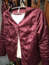 金三塔保暖內衣女絲綿保暖棉襖NSFAD733 暗紫1316-1 XL  曬單實(shí)拍圖