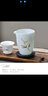 華光國(guó)瓷 功夫茶具套裝泡茶壺聞香杯茶蓋碗組合套裝 君德-華瑯竹子 君德-和善-黃金竹8頭 曬單實(shí)拍圖