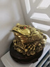 景庫(kù)   黃銅三足金蟾擺件家居裝飾品辦公室開(kāi)業(yè)禮品擺件 A7小金蟾 曬單實(shí)拍圖