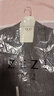 ZEZI桑蠶絲小西裝外套女夏季休閑西服薄款真絲七分袖職場輕奢高級感 錫器灰 S 曬單實拍圖