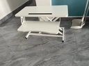 歐萊特曼（oulaiteman）站立辦公升降臺電腦桌升降支架顯示器筆記本支架工作臺式書(shū)桌上桌 小雙層65*40-氣動(dòng)升降-白色 曬單實(shí)拍圖