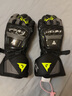 DAINESE/丹尼斯 DRUID 4 碳纖維賽道騎行手套透氣耐磨摩托車(chē)長(cháng)款防摔手套 20A/黑-灰-黃 L 曬單實(shí)拍圖