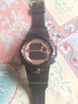 樸里 獨角獸手表可愛(ài)超火電子手表女中學(xué)生韓版少女原宿風(fēng)運動(dòng)ins 611-黑金【升級款】 手表+電池 曬單實(shí)拍圖