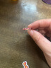 鑫萬福 18K金紅寶石戒指彩寶寶石女戒排戒 紅寶石32分 曬單實(shí)拍圖