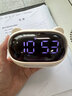 快樂(lè )之朱智能語(yǔ)音鬧鐘學(xué)生專(zhuān)用起床神器多功能聲控兒童2024新款電子時(shí)鐘 白色-鬧鐘-計時(shí)器-小夜燈-充電款 曬單實(shí)拍圖