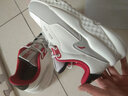 安踏女鞋老爹鞋子2026春季新款皮面防水女士板鞋女子運動(dòng)鞋 （皮面）象牙白/一度灰/大紅-3 35.5 曬單實(shí)拍圖