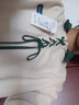 QGF美式Polo領(lǐng)衛(wèi)衣女春秋季新款韓版寬松學院風百搭休閑潮牌上衣外套 米色加絨 L 曬單實拍圖