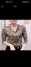 【新品女裝】打底衫女內(nèi)搭修身上衣百搭長(zhǎng)袖t恤秋冬加絨長(zhǎng)袖打底衫女立瓴顯瘦上衣中年時(shí)尚保暖修身T恤 V瓴燙鉆豹紋【薄款】 5XL 建議140-155斤 曬單實(shí)拍圖
