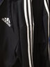 阿迪達(dá)斯（adidas）男裝夾克 2025秋季新款運(yùn)動(dòng)服時(shí)尚風(fēng)衣快干透氣休閑梭織連帽外套 經(jīng)典黑/簡(jiǎn)約時(shí)尚/薄款熱推 S 【165-170cm/110-120斤】 曬單實(shí)拍圖
