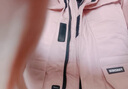 琦蝶爾羽絨棉服女韓版寬松連帽大毛領(lǐng)冬裝工裝外套女秋冬季女裝小個(gè)子棉衣棉襖學(xué)生加厚保暖面包服百搭派克服 粉紅色 L 曬單實(shí)拍圖