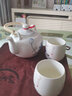 LICHEN景德鎮(zhèn) 陶瓷茶杯 茶壺 一壺六杯套裝 帶禮盒 整套茶具 品悅荷香七頭茶具 曬單實拍圖