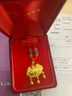 謝瑞麟（TSL）黃金嬰兒寶寶吊墜平安如意金鎖長(zhǎng)命鎖足金項(xiàng)墜不含項(xiàng)鏈YQ802 約4.95克（工費(fèi)1200元) 曬單實(shí)拍圖