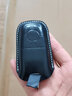 適用于福特銳界鑰匙套頭層牛皮女翼博蒙迪歐2020款新?？怂逛J際鑰匙包 A款 炭晶黑（兩鍵） 曬單實(shí)拍圖