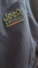 吉普（JEEP）短袖T恤男夏季休闲青年男士圆领T恤纯色打底衫上衣男 宝蓝色 XL  晒单实拍图