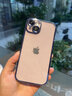 飛利浦（PHILIPS）適用蘋(píng)果14Plus手機殼電鍍透明軟殼14Plus超薄氣囊防摔硅膠男女保護套 曬單實(shí)拍圖