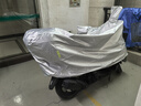 三只龜適用豪爵UHR150摩托車(chē)防雨防曬加厚遮陽(yáng)防塵四季通用車(chē)衣車(chē)罩車(chē)套 【灰色加厚】豪爵UHR150帶尾箱 5XL 曬單實(shí)拍圖