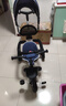 鳳凰兒童三輪車(chē)腳踏車(chē)遛娃1-6歲寶寶手推車(chē)可推可騎兒童車(chē)敞篷自行車(chē) 白藍色四合一鈦空輪 曬單實(shí)拍圖