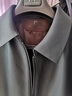 皮爾卡丹（pierre cardin）法國高檔真皮皮衣男2023秋季新款綿羊皮翻領(lǐng)修身中年真皮皮衣商務(wù) 曬單實(shí)拍圖