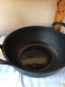 小幸福鑄鐵炒鍋元寶鍋加厚雙耳無(wú)涂層氮化鑄鐵鍋煲仔飯小鋼炮鍋平底煎鍋燉鍋 氮化工藝元寶鍋+木蓋 29cm 曬單實(shí)拍圖