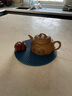 瑯庭琊坊宜興紫砂壺高端名家純手工竹節(jié)泡茶壺功夫茶具原礦段泥勁竹壺禮盒 勁竹壺國(guó)高工馮偉作品 曬單實(shí)拍圖