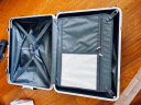 美旅箱包铝框拉杆箱时尚男女行李箱超轻万向轮旅行箱26英寸TV3炭黑色 实拍图