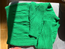 gxg.kids童装儿童毛衣22冬新品多色男童套头毛衣女童针织衫半高领 绿色 110cm 实拍图