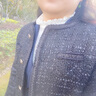 AEMAPE氣質(zhì)黑色小香風(fēng)短外套女春季2025新款女士春秋西裝粗花呢上衣 黑色 常規 XL 曬單實(shí)拍圖