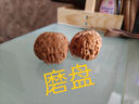 山中玉文玩核桃三菱棱獅子頭蛤蟆頭悶尖包漿官帽把件異形麻核桃生日禮物 [收藏級]41-42mm磨盤1對+8件套 曬單實拍圖
