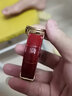 天姵適配卡西歐手表帶SHEEN-5010/5023/4019/3019真皮表帶女紅色表鏈 紅色：無(wú)扣 16mm 曬單實(shí)拍圖