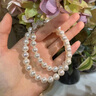 迪后（Dirholl）品牌輕奢淡水珍珠項(xiàng)鏈新款蝴蝶吊墜毛衣鏈年輕生日送老婆媽媽 淡水珍珠項(xiàng)鏈女 曬單實(shí)拍圖