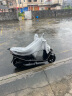 京东京造电动摩托车雨衣单人电瓶车雨衣长款全身防暴雨外卖专用骑手雨披 实拍图