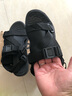 樂卡利 涼鞋男鞋夏季魔術(shù)貼男式韓版休閑潮流沙灘鞋外穿男 兩穿涼拖鞋黑色【43碼】 曬單實拍圖